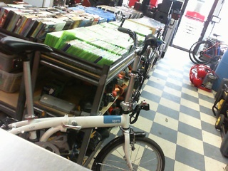 Bike de vayage blanch