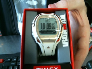 Montre blanche ironman