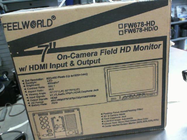 On camera field hd monitor