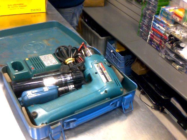 Drill makita+3bat+charge+case