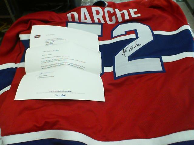 M darche jersey signer + papie