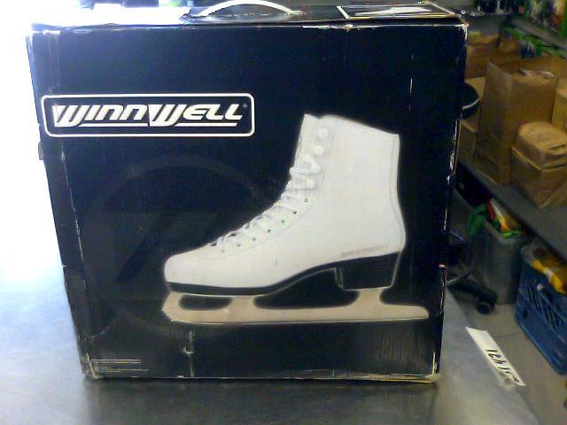 Patins a glace blanc t9