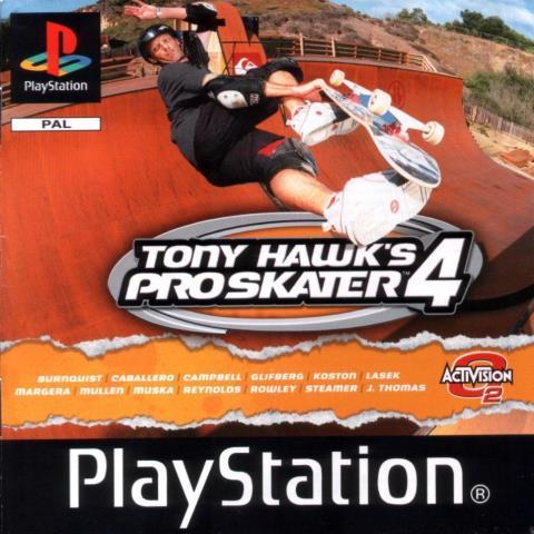 Tony hawk's pro skater 4