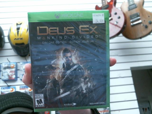 Deus ex mankind divided day 1