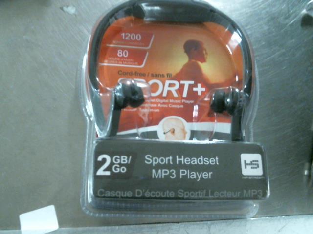 Sportif lecteur mp3 2gb