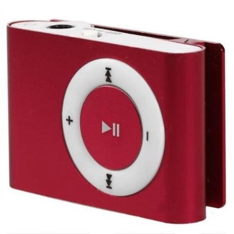 Mp3 rouge+carte sd 8gb