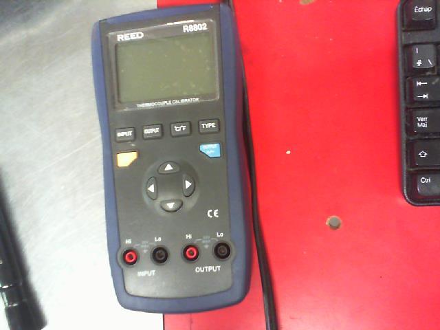 Thermocouple calibrator a pile 9v no acc