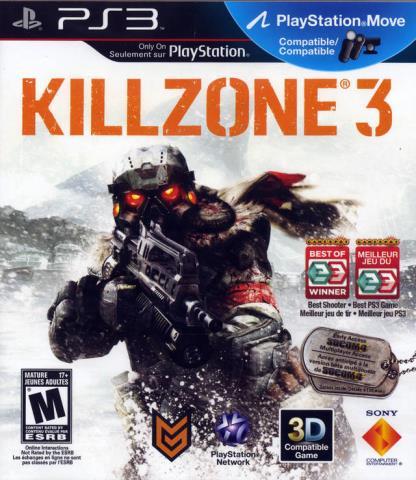 Killzone 3 jeux ps3