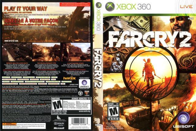 Farcry 2 jeux xbox 360