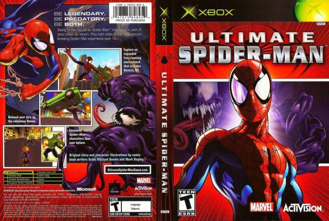 Ultimate spider-man jeux xbox