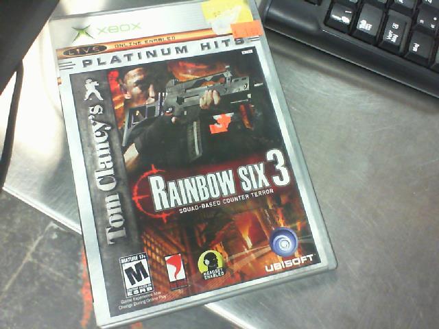 Rainbow six 3 jeux xbox