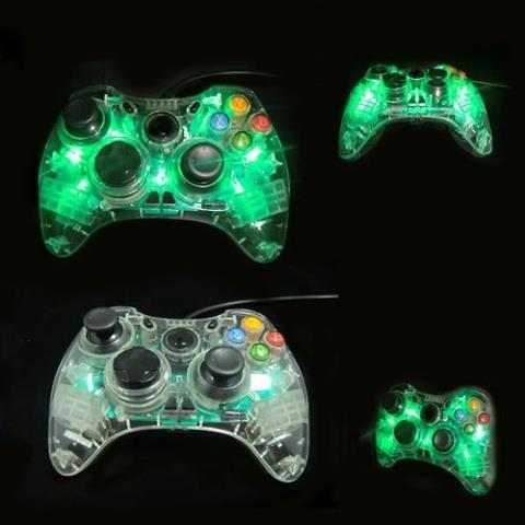 Manette transparente