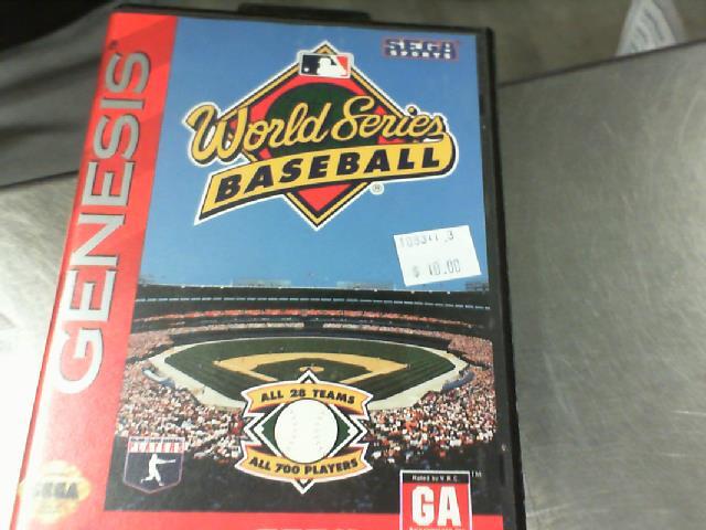 World series baseball