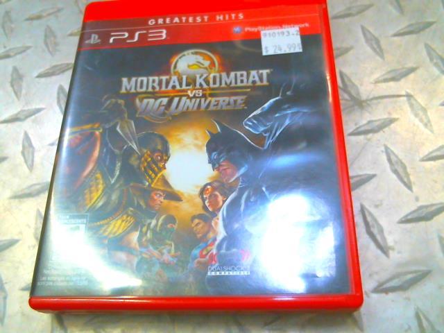 Mortal kombat vs dc universe