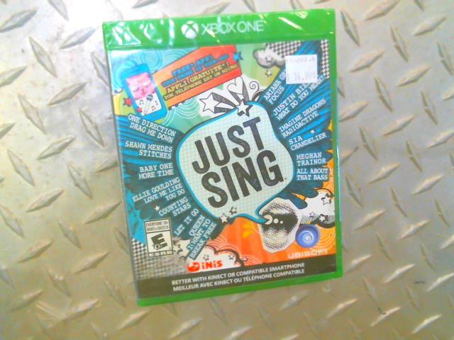 Just sing