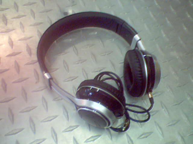 Casque d'coute noir