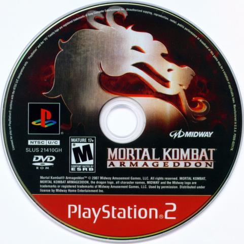 Mortal kombat armageddon ps2