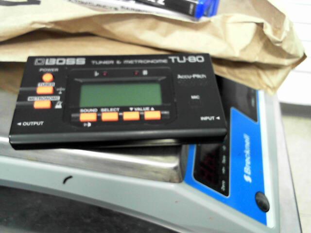 Tuner metronome