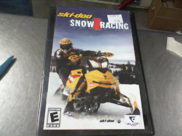 Ski-doo snow racing