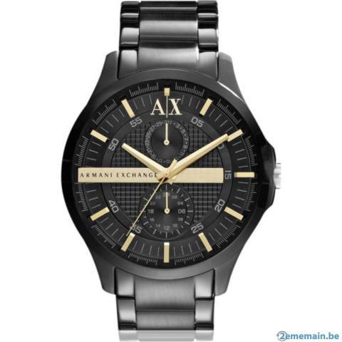 Montre armani noir