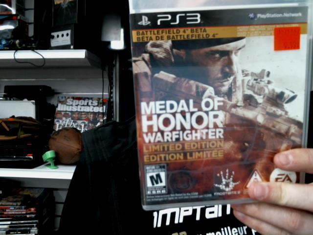 Medal of honor warfighter