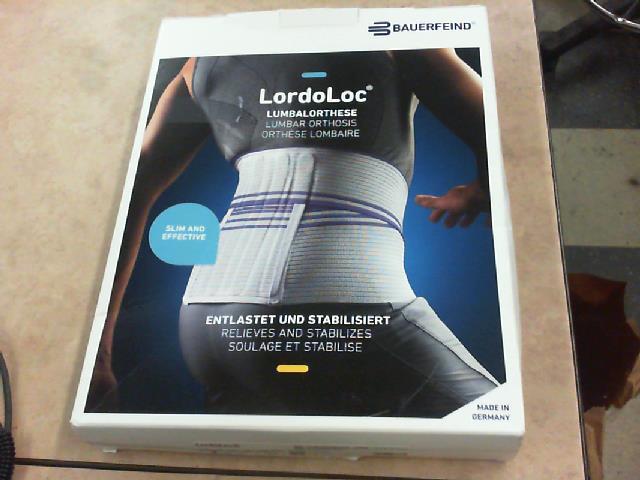 Back brace in box