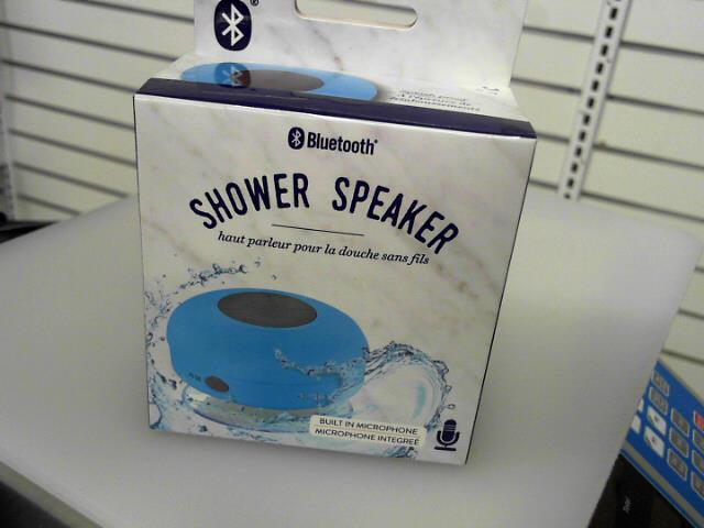 Speaker bluetooth pour douche