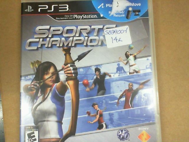 Sports champion