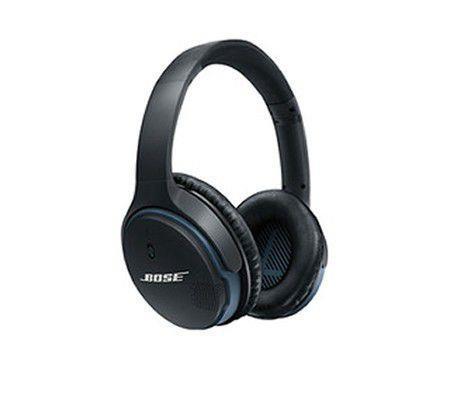 Casque ecouteur bleu