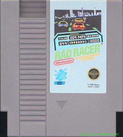 Rad racer nes