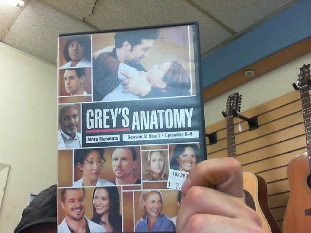 Grey's anatomy season 5 disc 2