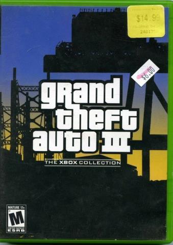 Grand theft auto 3 xbox