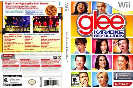 Karaoke revolution glee wii