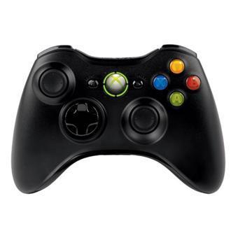 Manette noir xbox 360