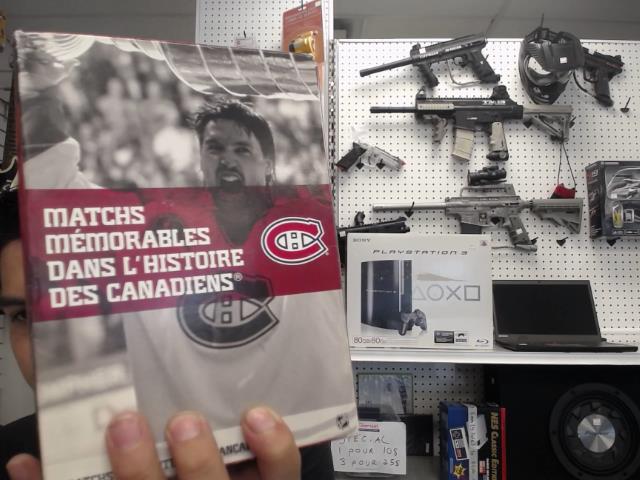 Coffret matchs canadiens