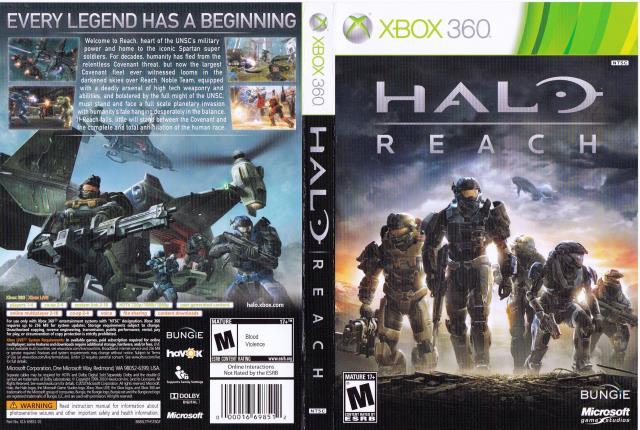 Halo reach xbox 360