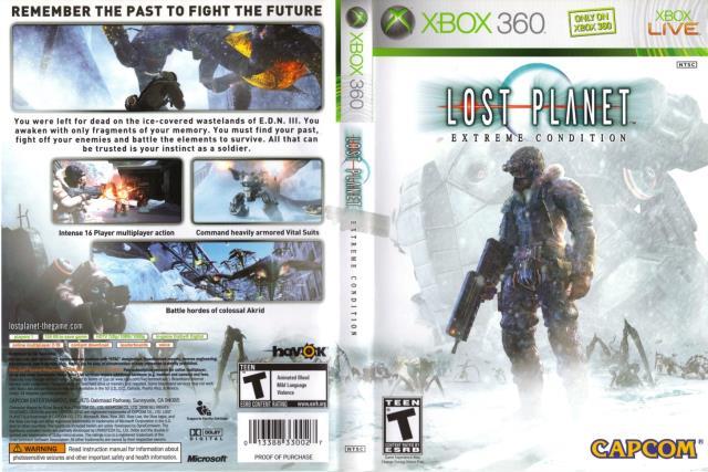 Lost planet xbox 360