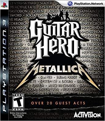 Guitar hero metallica ps3