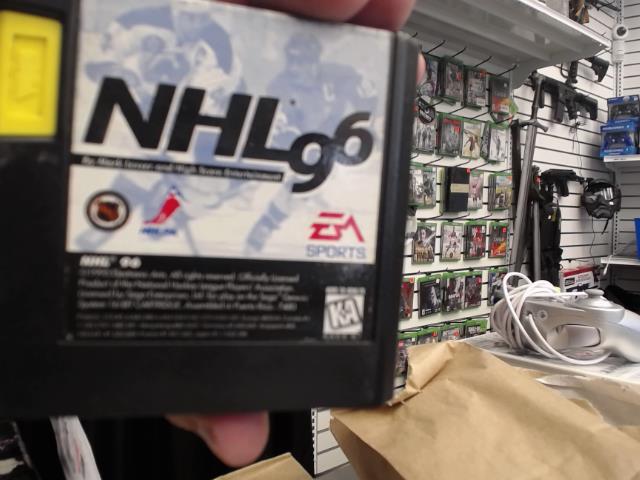 Jeux sega genesis nhl96