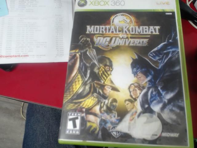 Mortal kombat vs dc universe