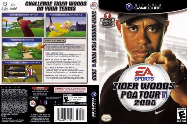 Tiger woods pga tour 2005