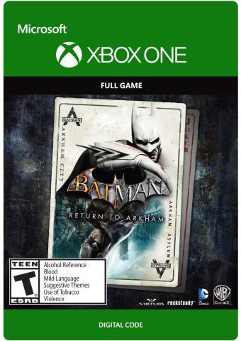 Batman return to arkham xbox