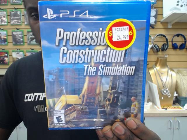 Professional construction simu