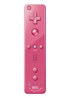 Manette de wii rose