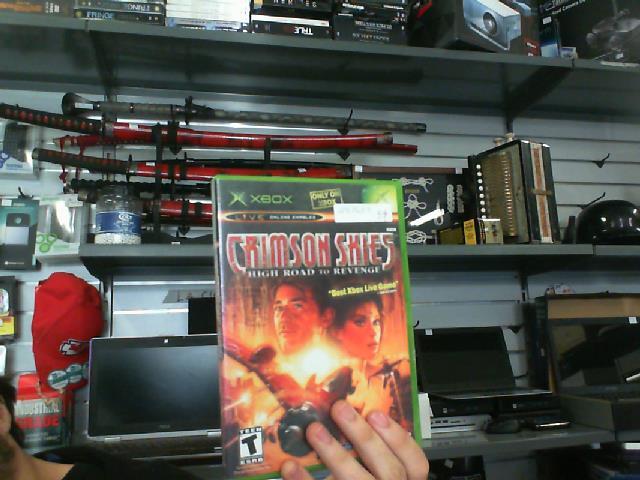 Crimson skies