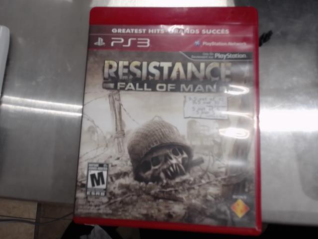 Resistance fall of man ps3