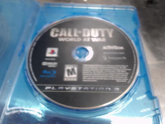 World at war cod ps3