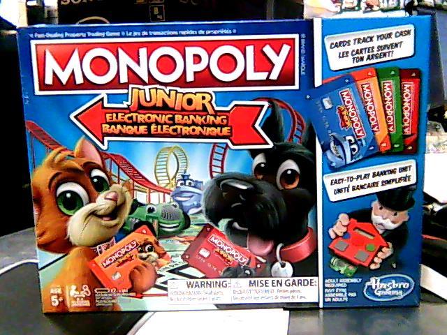 Jeux monopoly junior