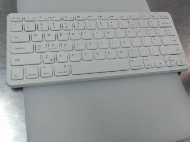 Clavier bluetooth blanc