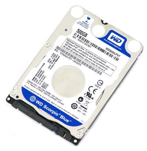 Hdd 500gb laptop